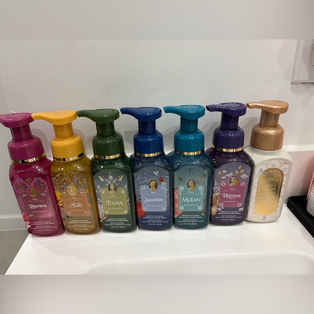 Disney Princess Hand Soap Collection